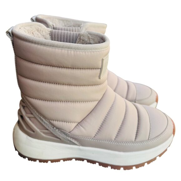 Kizik Juno Mid Unisex M 4.5 / W 6 Beige Winter Pull-On Snow Boots - Picture 1 of 10